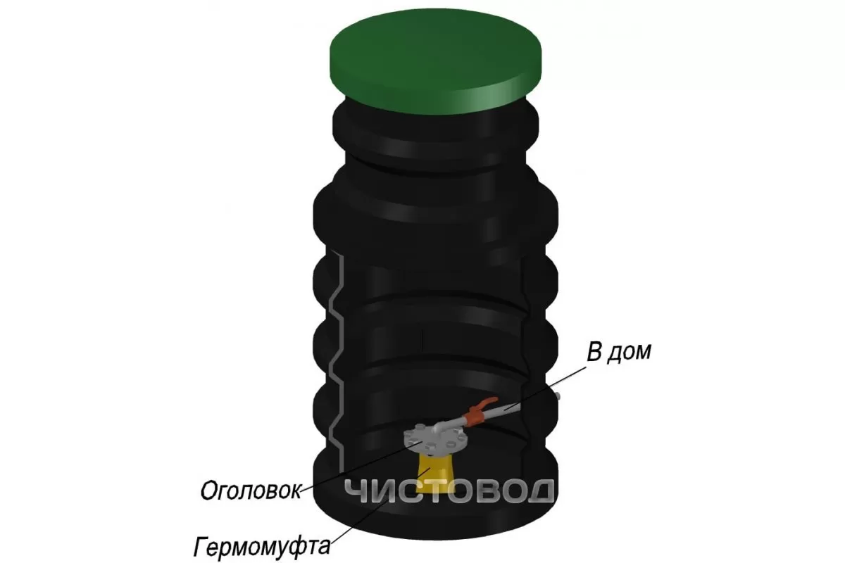 Кессон Чистовод 950 мм в Минске